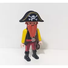 Boneco Playmobil Pirata 1993 Antigo