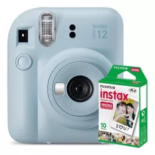 Câmera Instantânea Fujifilm Instax Instax Mini 12 + 10 Films Azul
