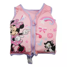 Chaleco Salvavidas Infantil Minnie Con Protección Uv 11/30kg