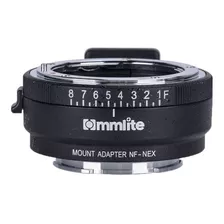 Commlite Lens Mount Para Nikon F-mount, G-tipo Lens A Sony