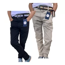 Kit 2 Calça Jeans Masculina Infantil Meninos 4 Ao 16 Anos