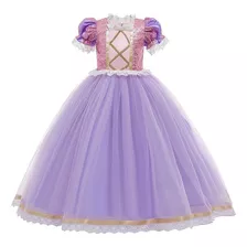 Rapunzel Sofia Princesa Vestido Disfraz Cosplay Para Niños A