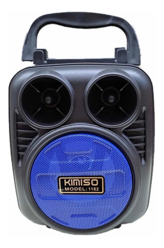 Alto-falante Kimiso Kms-1182 Com Bluetooth Preto 