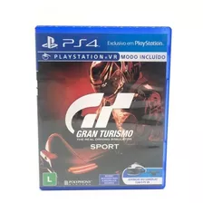 Jogo Gran Turismo Sport Para Playstation 4 Sony