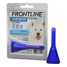 Frontline Top Spot Antipulgas E Carrapatos Cães 10kg A 20kg