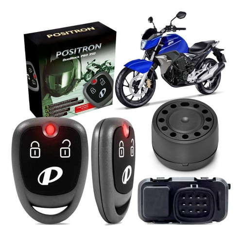 Alarme Moto Positron Duoblock Prog8 Universal Presença G8