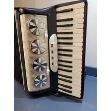 Acordeon Sanfona Longhini 80 Baixos