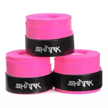 Overgrip Shark Rosa - Pack Com 03 Unidades