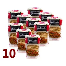 10 Macarrões Para Yakissoba Kirin Tipo Caseiro - 500g