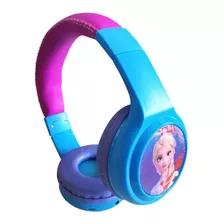 Audífonos Disney Frozen 2 Elsa Bluetooth Y Micrófono - Malik Color Celeste