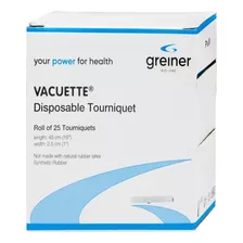 Ligadura Torniquete Vacuette Libre De Latex * 25 Unidades