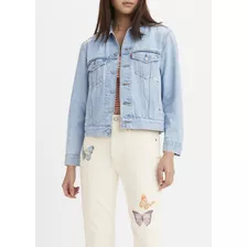 Jaqueta Jeans Levi's® Ex-boyfriend Trucker Clara - 299440199