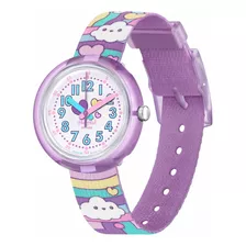 Reloj Flik Flak Cloud Level Para Niños De Plástico Zfpnp136