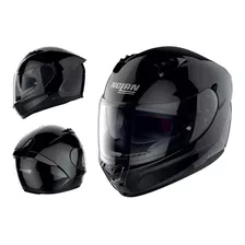 Casco Para Moto Nolan N60-6 03 Classic Negro Brillante Tamaño Del Casco M (57-58 Cm)