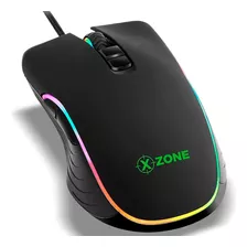 Mouse Gamer Rgb Led Programável 4800dpi Xzone Gmf-01
