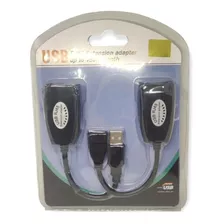 Extensión Usb 2.0 A Rj45 40 Metros Cable Utp Cat5e O Cat6