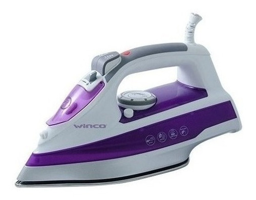 Plancha A Vapor Rociador Base Ceramica Ropa 2000w Winco