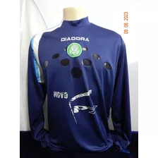 Camisa De Goleiro Do Palmeiras -diadora/pirelli- N#12 Cod:55