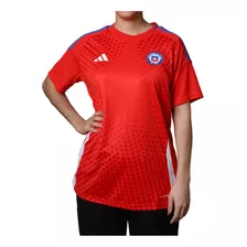 Camiseta adidas Local Chile 2024 Mujer Rojo