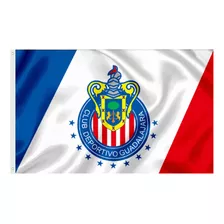Bandera Chivas Guadalajara Equipo De Futbol Poliéster 150x90