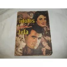 Álbum De Figurinhas Ídolos Da Tela Incompleto Nova Serie