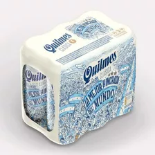 Lata De Cerveza Quilmes 473ml Sabor Rubia Clásico Pack X6