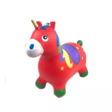 Pony Unicornio Saltarín De Goma Con Sonido Varios Colores