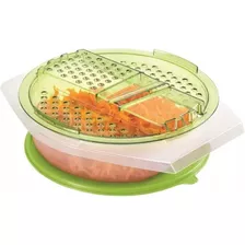 Bowl Y Rallador Tupperware (fino, Grueso Y Lonjas) +regalo!