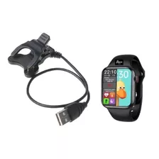 Cabo Carregador Smartwatch Fio Relógio Universal 2 Pinos 4mm