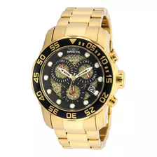 Reloj Pulsera De Acero Inoxidable Chapado En Oro 18k Para Ho