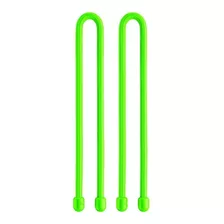 Pack 2 Amarras De Goma 30 Cm Verde Nite Ize