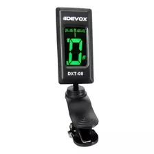 Afinador Digital Devox Dxt-08 Cor Preto