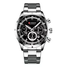 Relógio Masculino Curren Technos 8355 Aço Inoxidável Luxo