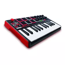 Teclado Akai Controlador Midi Usb Mpk Mini Mk2 En Caja