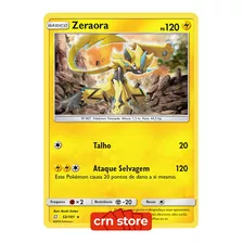 Carta Pokémon Mítico Zeraora União De Aliados