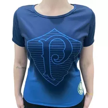 Blusa Fem Shade Palmeiras Camiseta Feminina Oficial + Nf