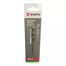 Brocas De Acero Inoxidable Wurth Red Line Din 338 Hsco 5mm