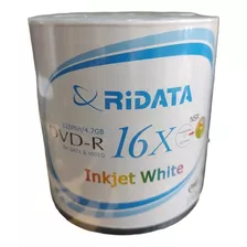 Dvd Ridata -r Printable Bulk X10 Sueltos