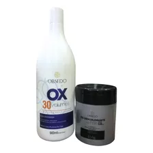 Kit Pó Descolorante White Ox 30 Volumes Obsedo Profissional