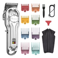 Kit De Corte De Pelo Profesional Para Hombres Sin Cables