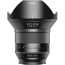 Irix 15mm F/2.4 Blackstone Lente Para Canon Ef