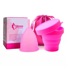 Copa Menstrual Certificada Fda + Vaso Esterilizador Kit