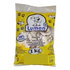 Osso Petisco Comestível P/cães Lumen - Ovo 1 Kg