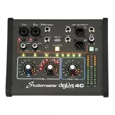 Consola Digital Audio Sonido Studiomaster Digilive 4c 