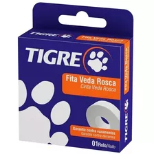 Kit Com 5 Fitas Veda Rosca Firlon 25 Metros Tigre