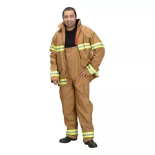 Traje De Fuego Para Adultos Aeromax, Tostado, Pequeño