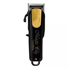 Cortador De Cabelo Wahl Professional 5 Star Cordless Magic Clip Black & Gold 8148-100 Preto E Dourado 100v/240v