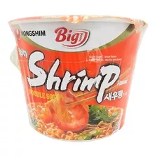 Lamen Camarão Hot Macarrão Coreano Big Bowl 100g Nongshim 