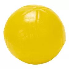 Pelota Sólida Tutti-frutti De Goma Atomo, 55 Mm, Color Amarillo