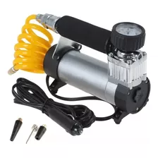 Minicompresor Metalico 12v Heavy Duty-27lts X Min- Con Picos